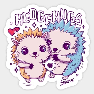 Hedgehugs Sticker